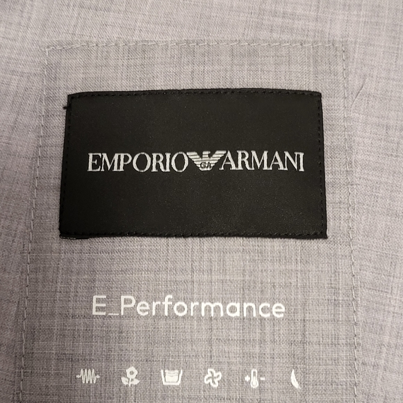 EMPORIO ARMANI E Performance Slim Fit Pants - Picture 6 of 8